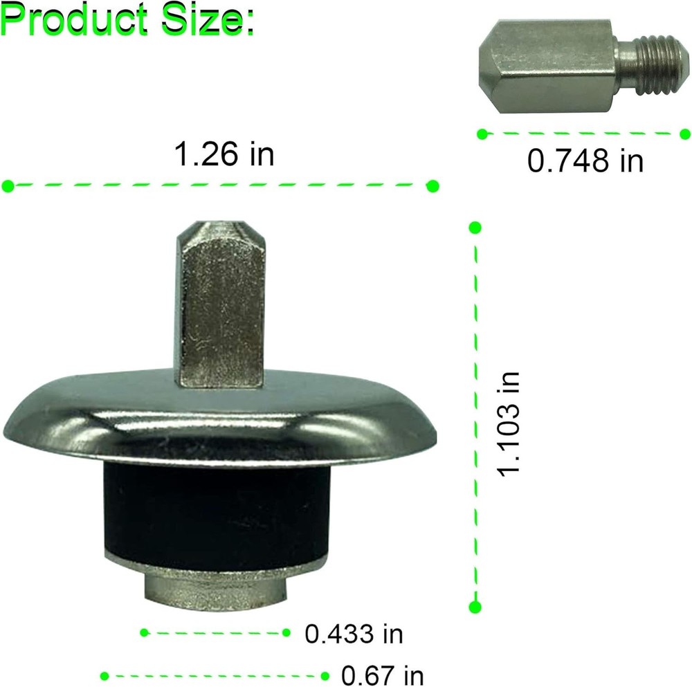 Blender Coupling Stud Slinger Pin Kit Replacement for Oster Osterizer Blender...