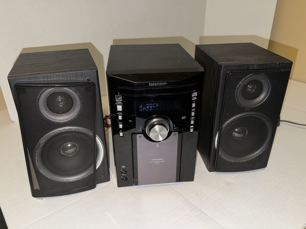 Sharp XL-DK257N Micro Component Stereo System iPod Dock CD & AM/FM Free Ship