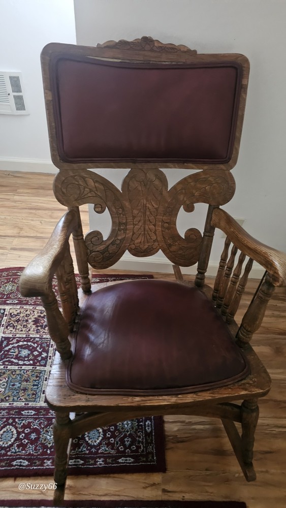Rocking chair oak