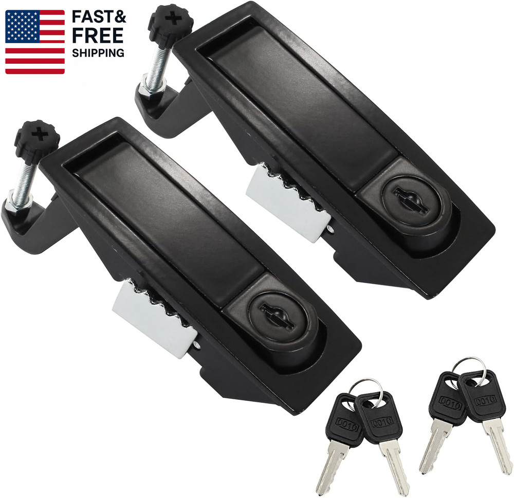 2 Pcs Compression Latch Lock, Zinc Alloy Trigger Latch Lock Adjustable Lever Han