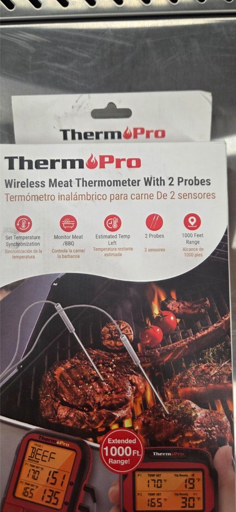 therma pro wireless meat thremometer