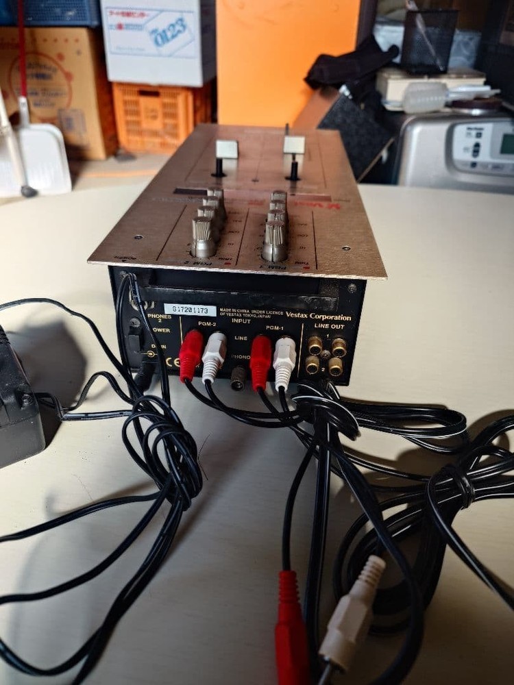 Vestax PMC-06 A Pro DJ Mixer Controller All Function Only Main Unit Power On Ok