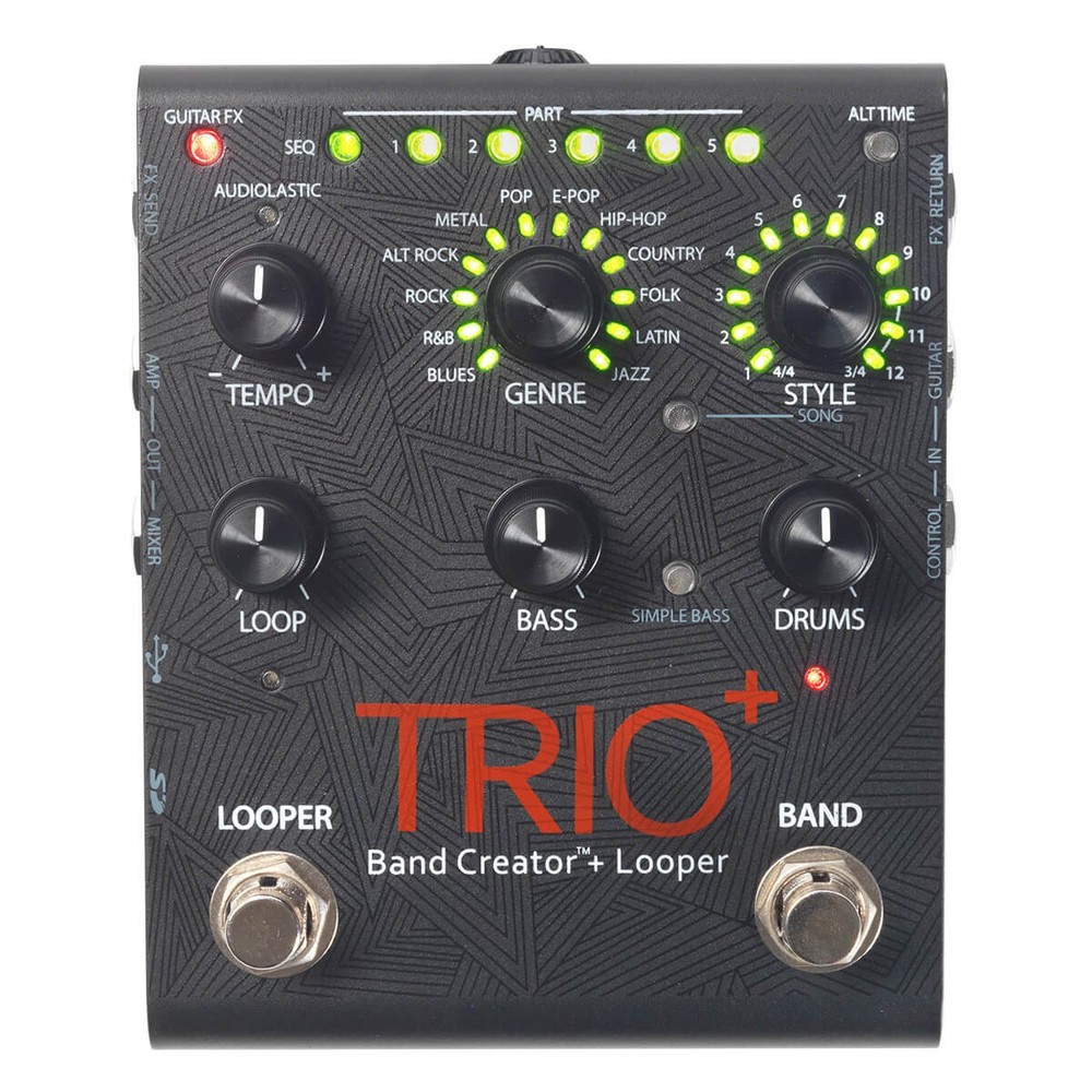 DigiTech Trio+ Band Creator and Looper Pedal