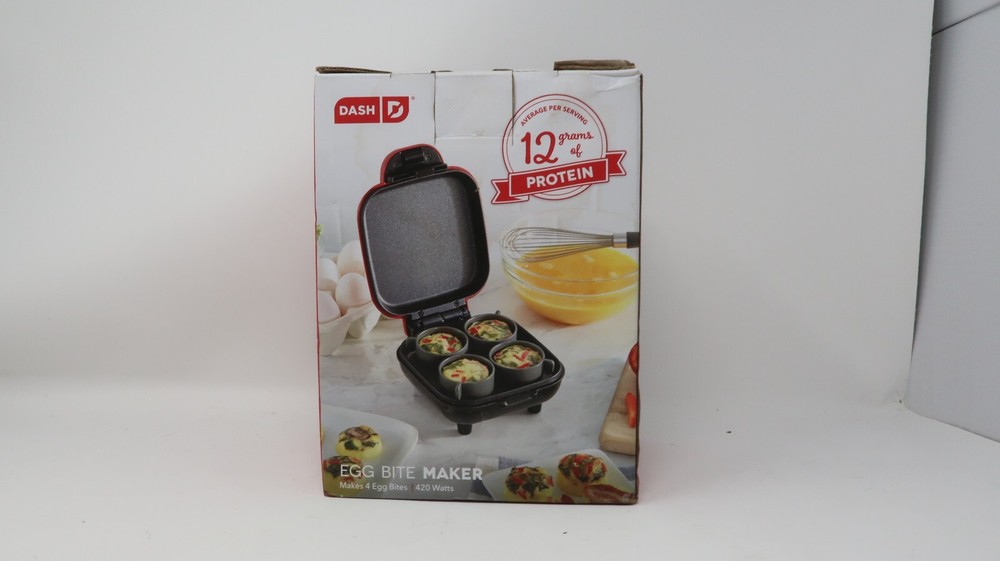 Red DASH Egg Bite Maker NEW