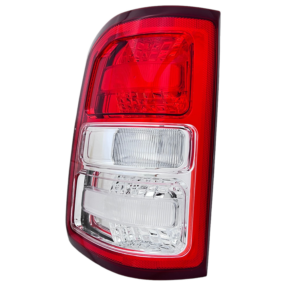For 2019-2023 Ram 1500 Halogen Tail Light Chrome Bezel w/ Bulb Driver Left Side