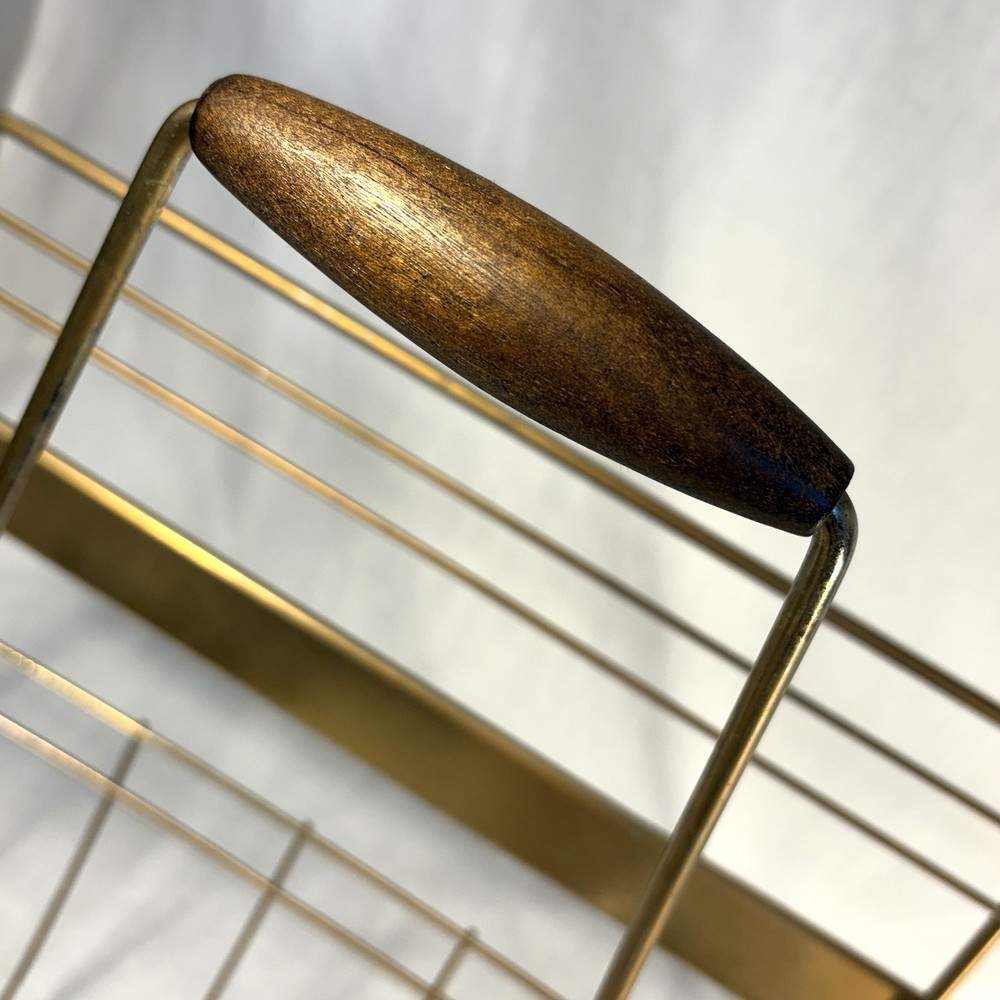 MCM Magazine or Vinyl Record Rack