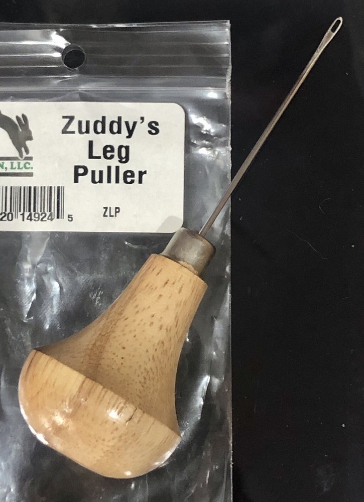 ZUDDY'S LEG PULLER. FLY TYING TOOL. PULLING RUBBER LEGS. POPPER, CRAFTS, PUNCH