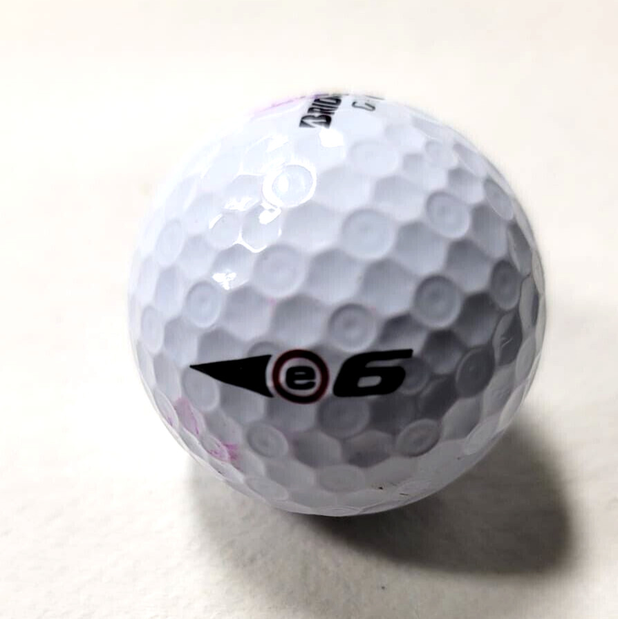 Lisa Loves Ross Print Logo Golf Balls (Bridgestone E) ~ AAA