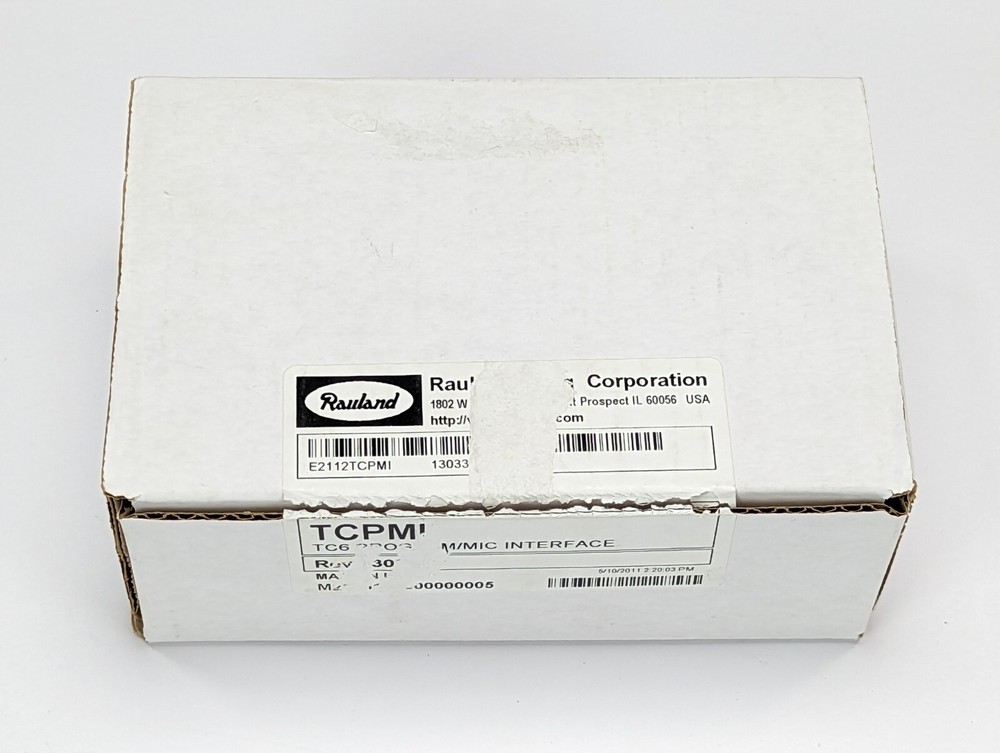 Rauland Borg TCPMI TC6 PROGRAM MIC INTERFACE "NEW"