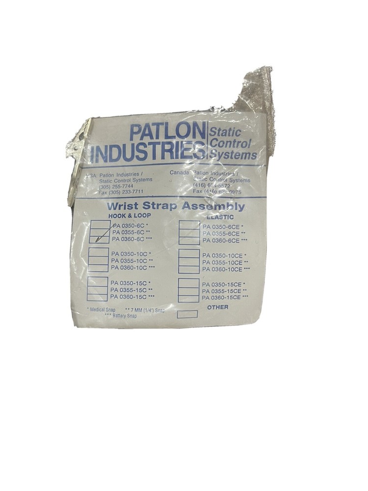 Anti Static wrist strap assembly