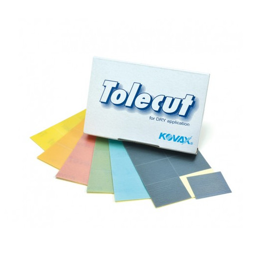 Tolecut PSA 8-Cut Block Sanding Sheets, 25 Sheets
