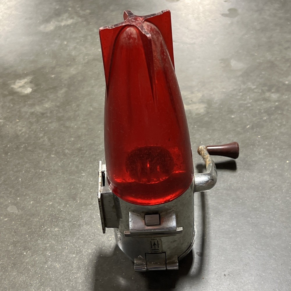 Vintage Dazey Torpedo / Rocket Ice Crusher