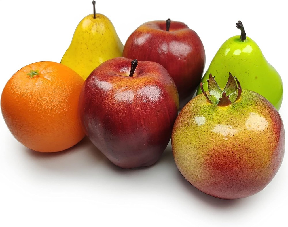 Artificial Fruits Pack,Fake for Home Decor,Simulation Fruit Assorted