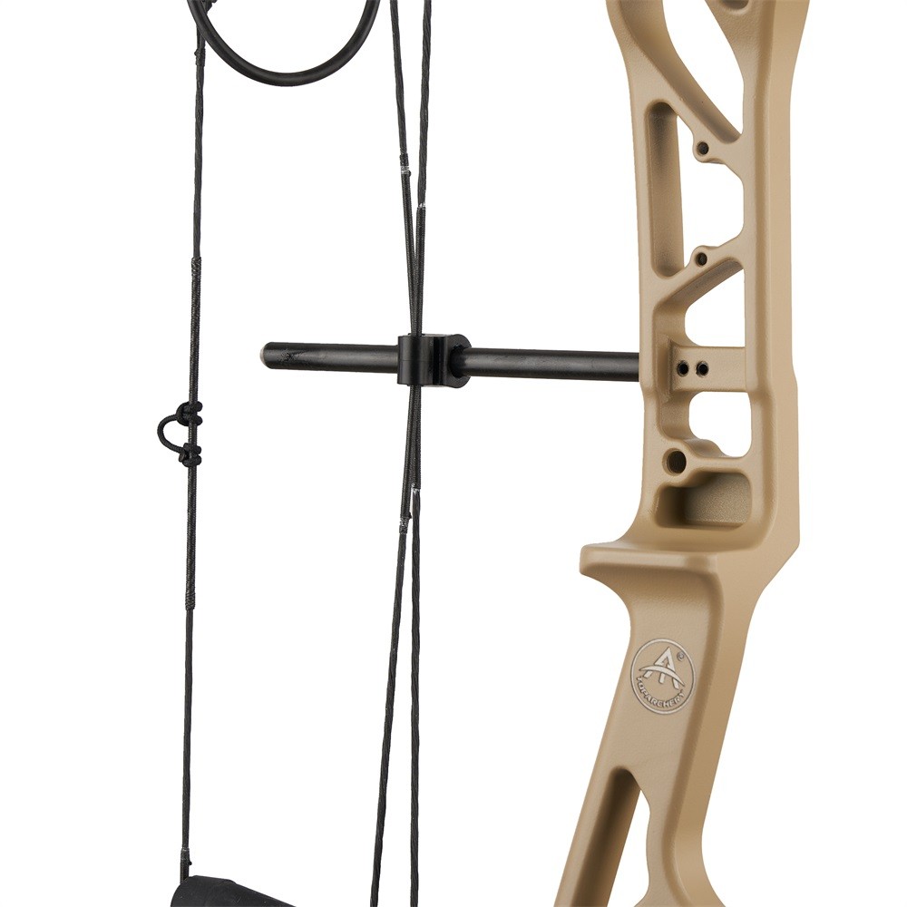 19-70LBS Archery Left Hand Compound Bow Kit Adjustable 320FPS Hunt Shoot Target