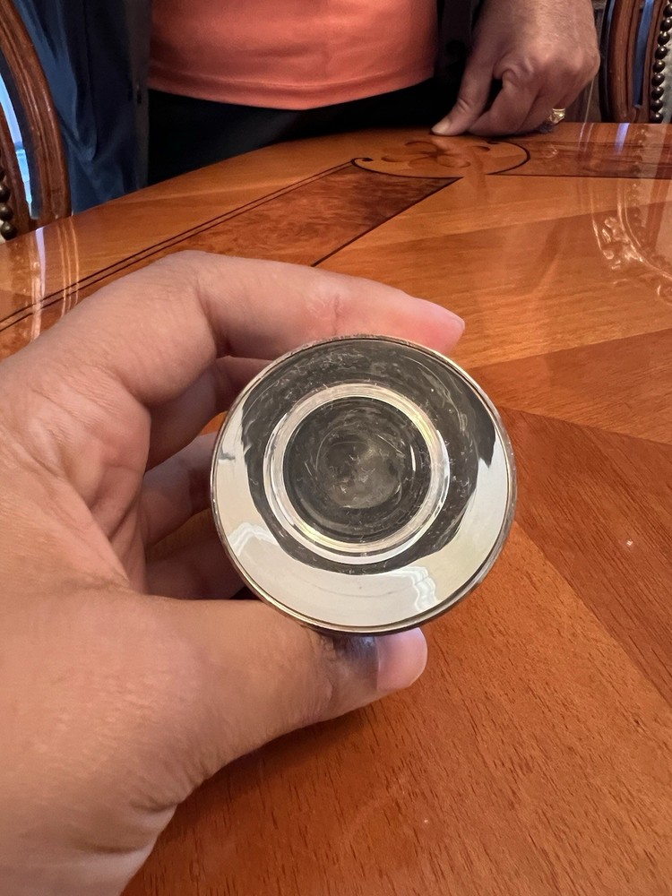 Antique Handmade Sterling Silver cup