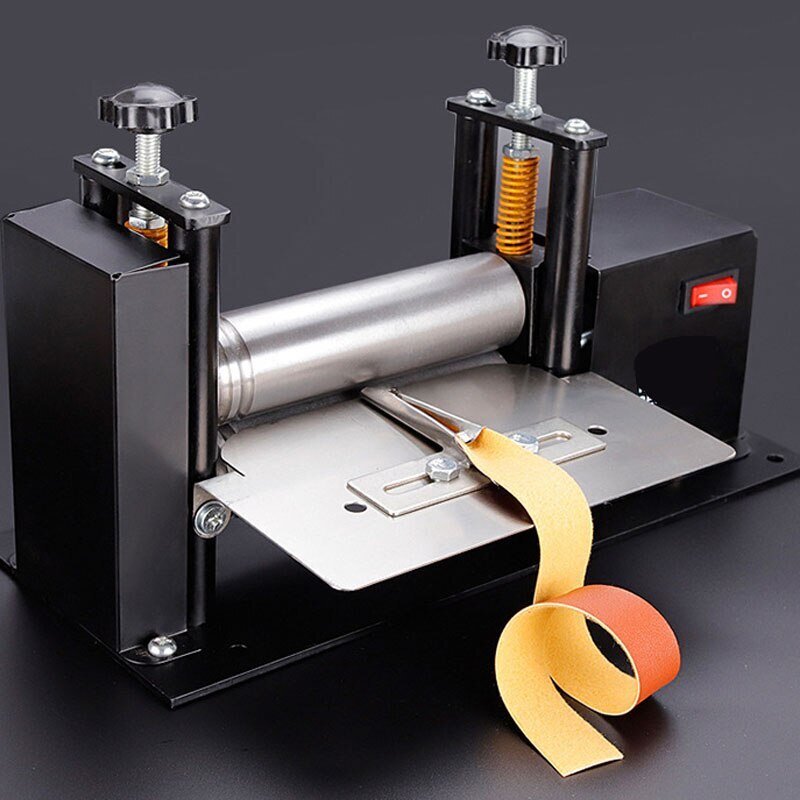 Small Leather Drawing Machine Shoulder Strap Cylinder Pressure Leather Machine