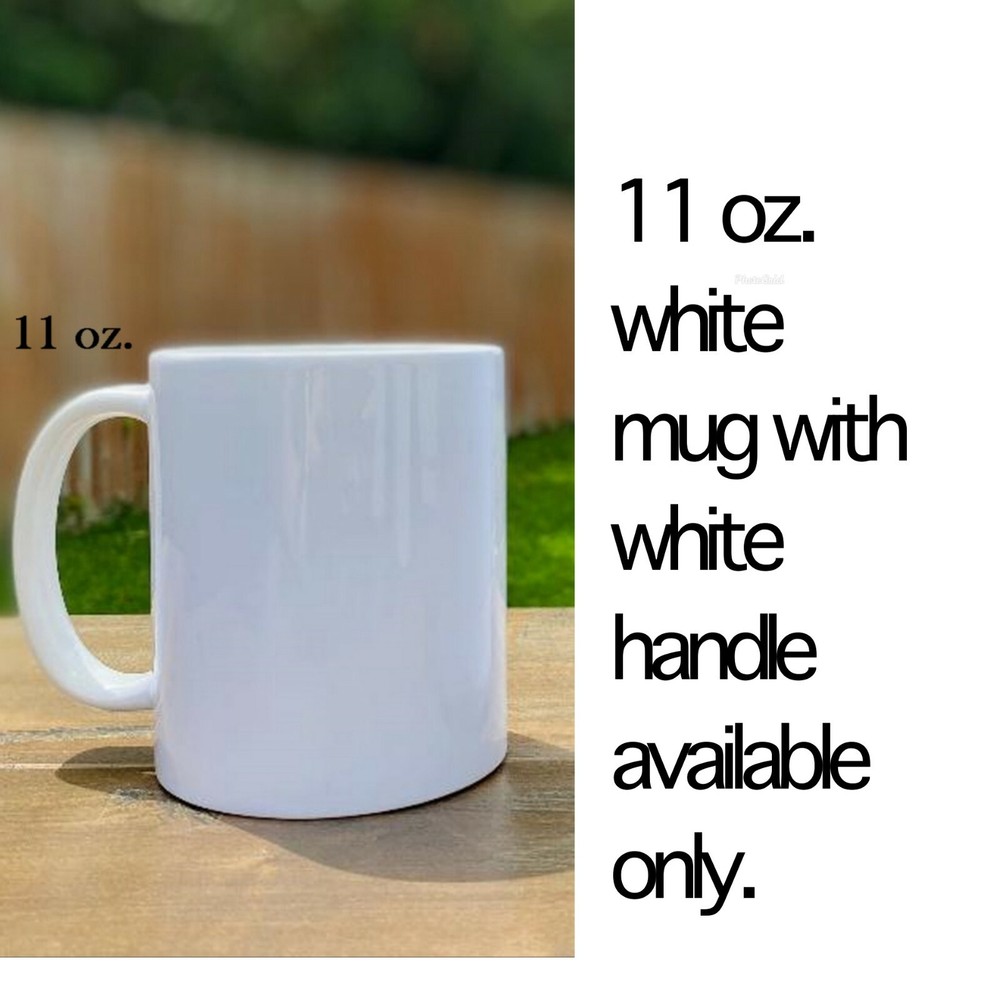 11oz white Ceramic Mug Monarcas Morelia Message me to add name