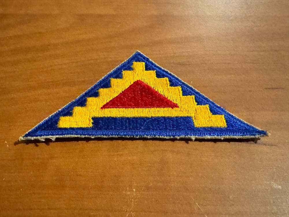 WWII US 7th Army “Pyramid of Power” Patch