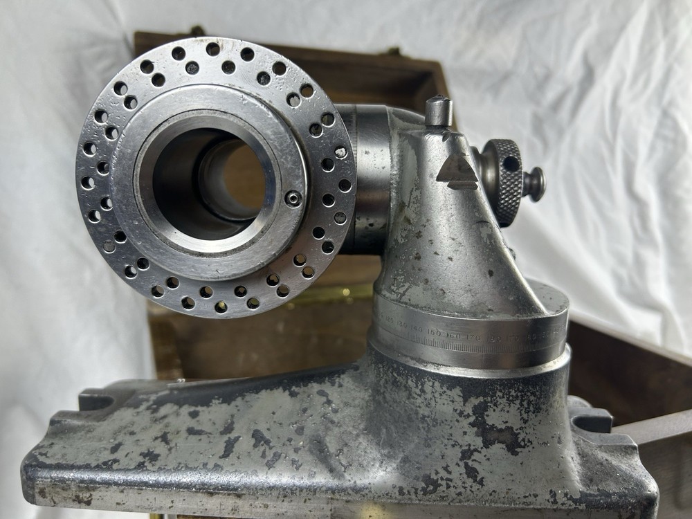 All Tool Rotadex Compound 5C indexer with storage case and Two collets