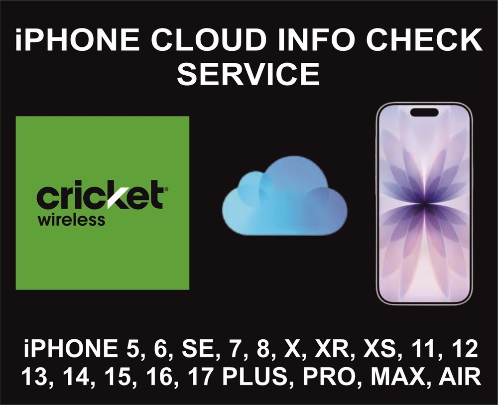 iPhone Info Check, All Models Supported, Cricket USA