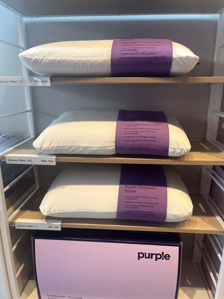 Purple brand Harmony pillow-Standard Low