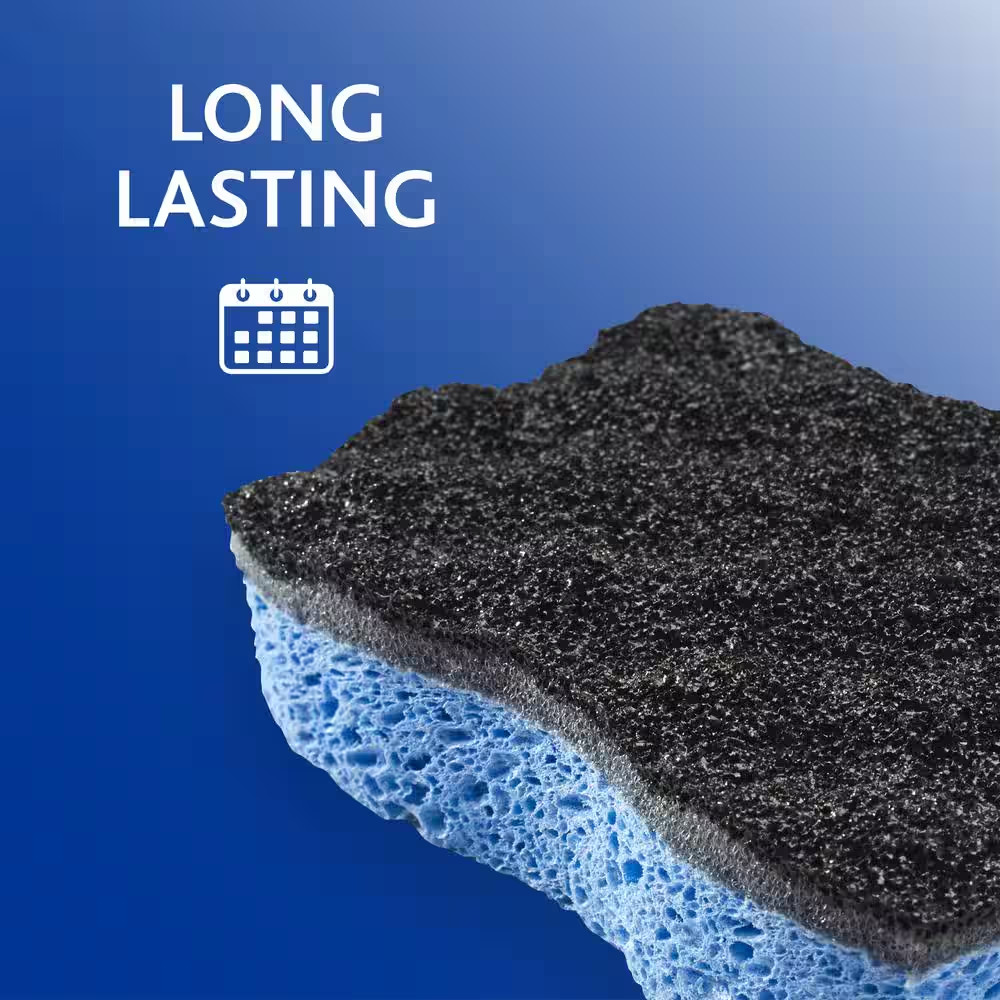 Scrunge Heavy-Duty Scrub Sponge (8 Sponges)