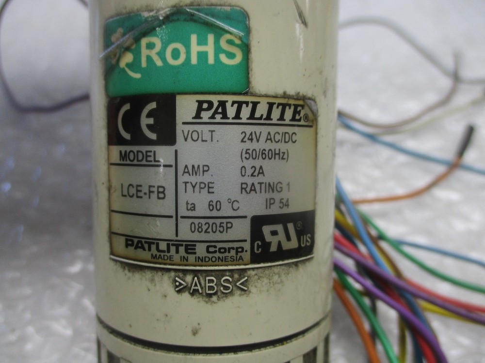 PATLITE LCE-FB STACKLIGHT RED/GREEN UNMP