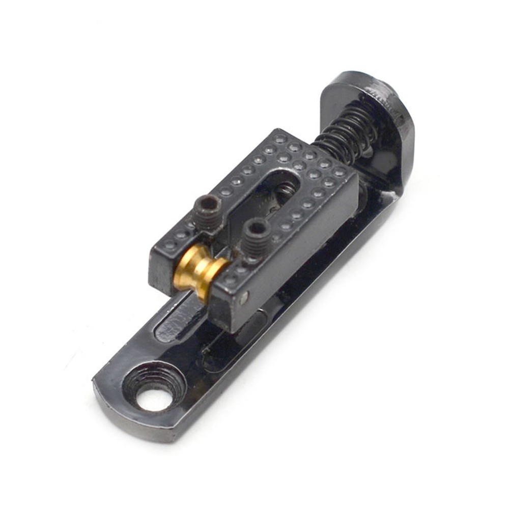 6pcs Single String Roller Saddle Guitar Bridge for cigar box banjo Black C