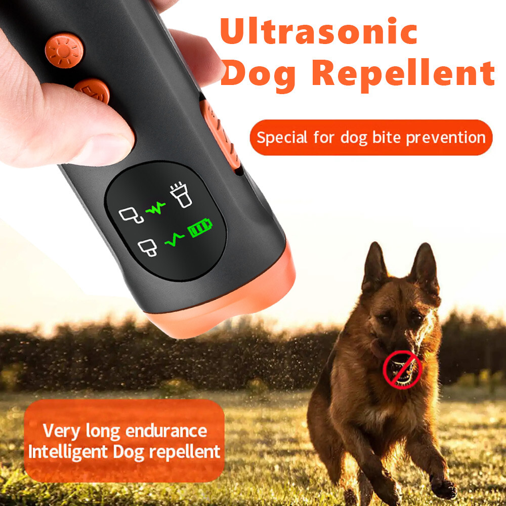 Ultrasonic Dog Repeller Anti Bark Device Stop Barking Humane Pet Training Tool