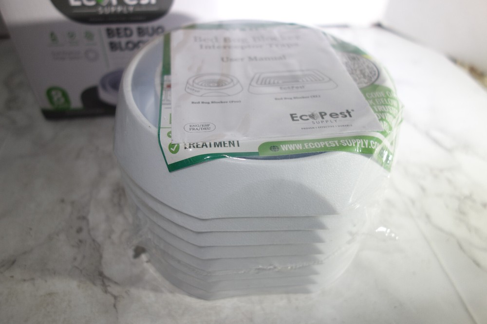 EcoPest Supply Bed Bug Blocker Pro Eco Friendly Interceptor Traps 8-Pack