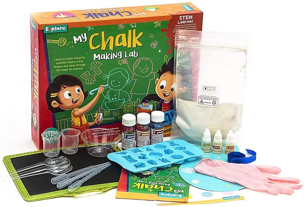 Explore STEM Learner My Chalk Making Lab DIY Science Kit