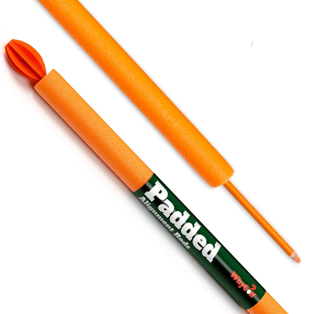 Padded Golf Alignment Rods - Golf Alignment Sticks with Protective Padding, Crea