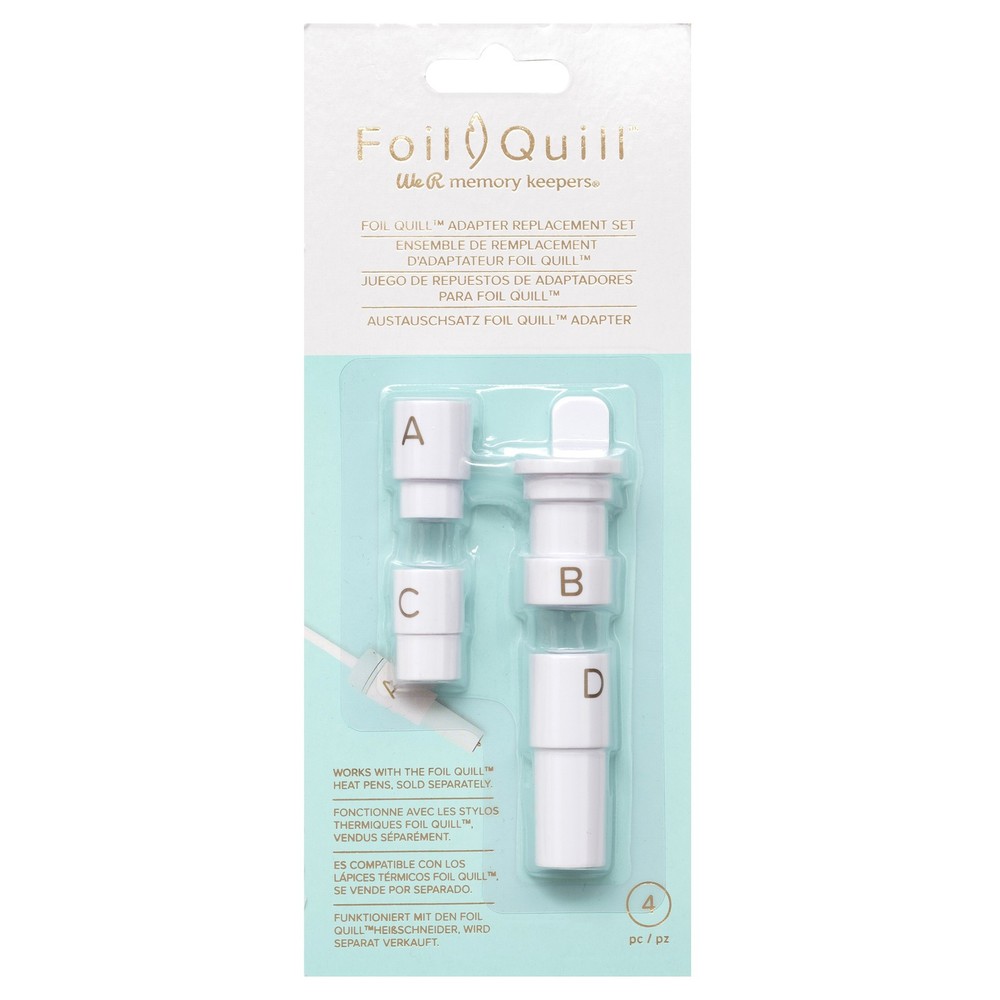 We R Foil Quill Adapter Kit-4/Pkg