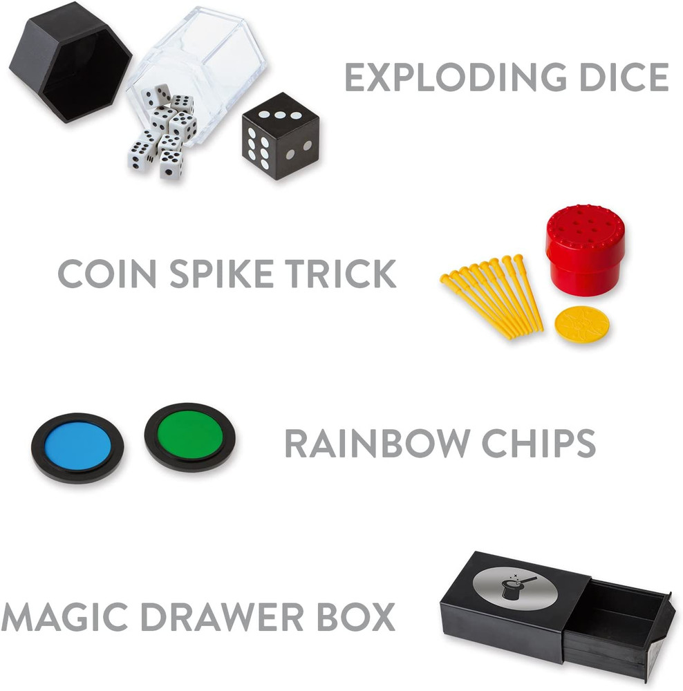 Magic Kit - Easy Magic Tricks for Children - Learn over 350 Spectacular Tricks w