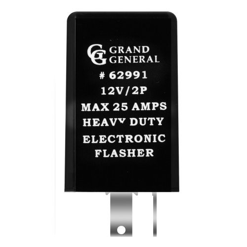 Grand General 62991 Rectangular 12V 25 Amp Electronic Rectangular-25 Amps