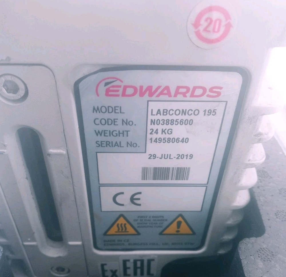 Labconco 195 Vacuum Pump