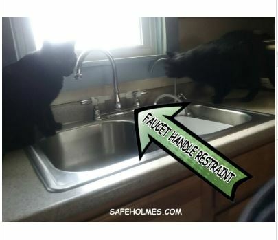 Faucet Handle Restraint