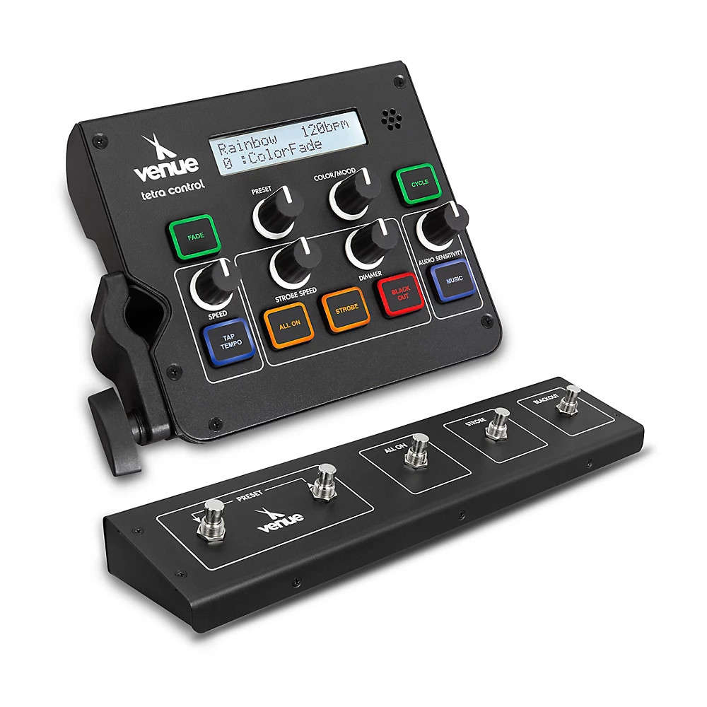 Venue Light Conductor Intuitive DMX Controller and Footswitch Black Refurbished