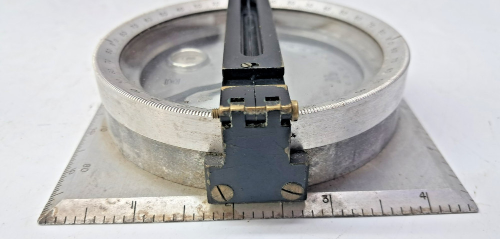 Vintage Surveyors Compass Survey Tool W/ Case
