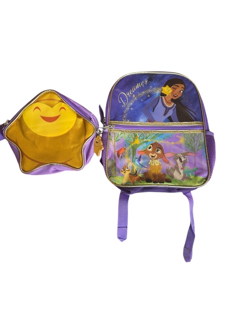 Disney Wish 3 Piece Mini Backpack Set NEW