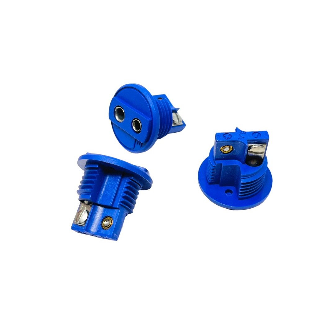 3 pcs Omega RMJ-E-R Type E Round Hole Thermocouple Panel Jack Connectors