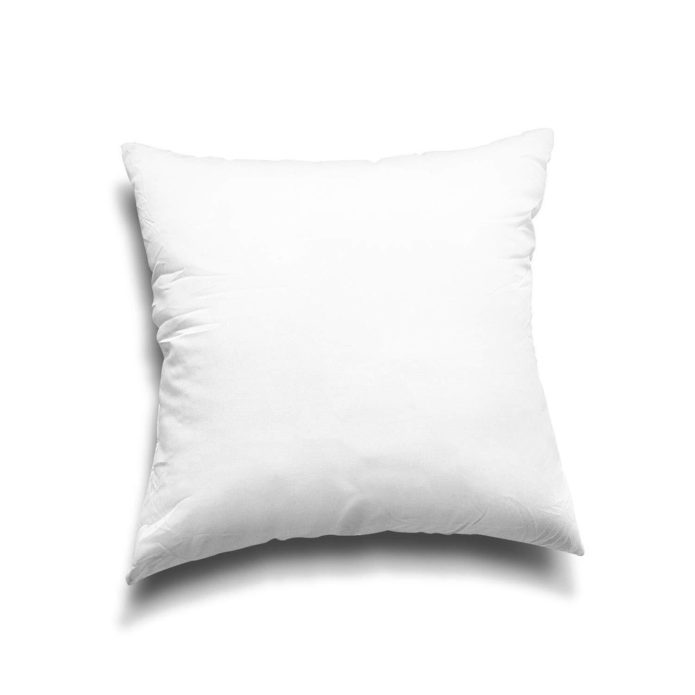 Throw Pillow Inserts Set of 4 Lightweight Down Alternative Polyester Pillow C...