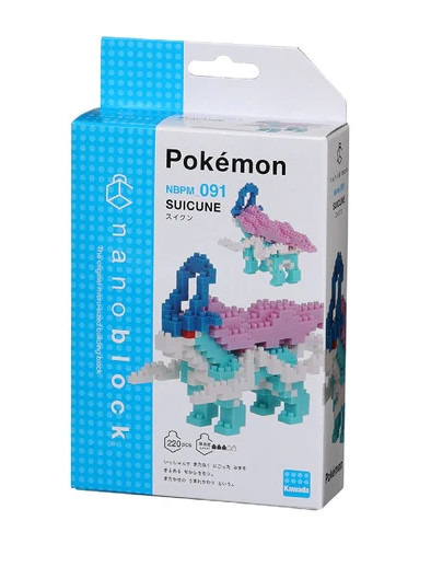 Nanoblock Pokemon Suicune #091