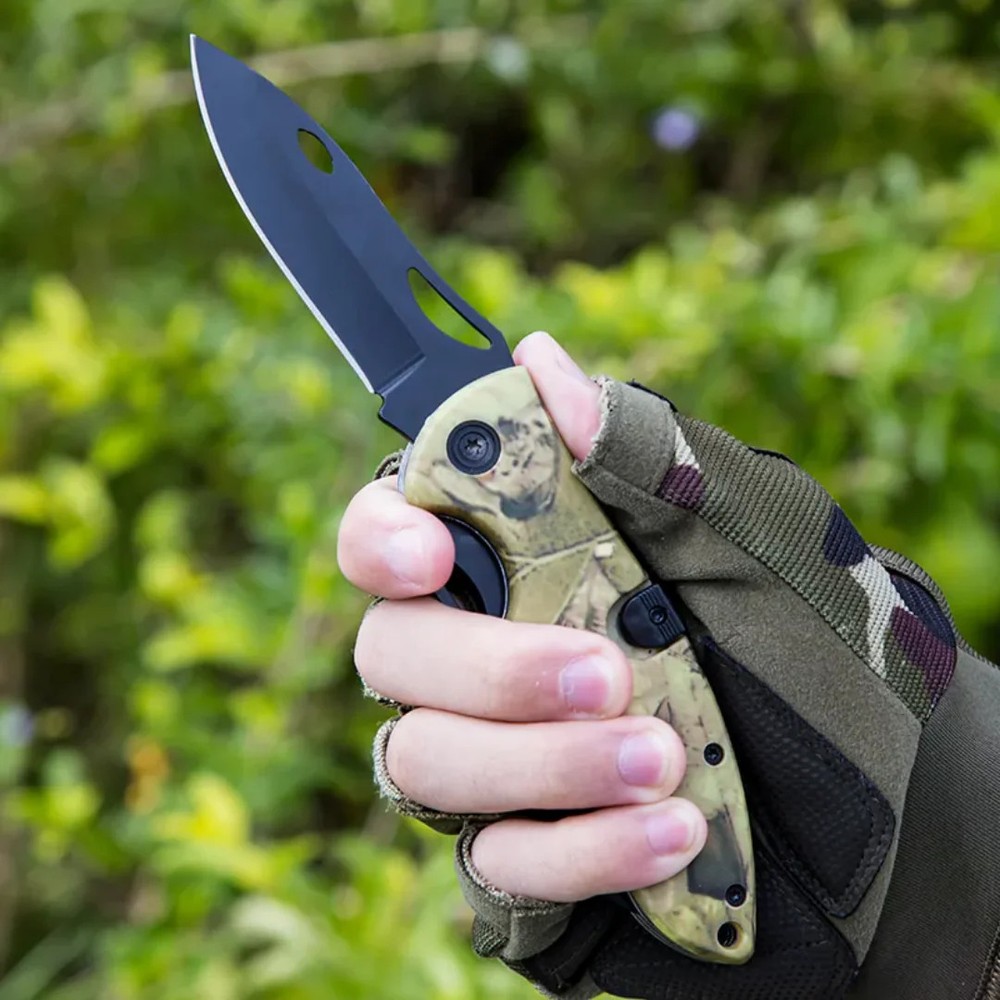 Tactical Folding Survival Knife – Saw & Hook Tools | PrepPro