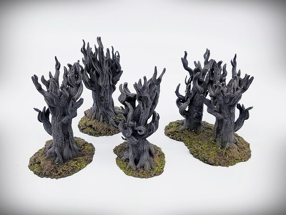 Withered Trees Starter Bundle - Tabletop Wargaming RPG terrain AoS