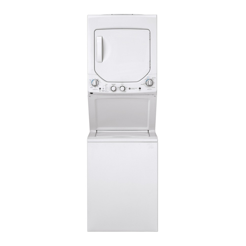 GE Unitized Spacemaker 2.3 Cu Ft Washer 4.4 Cu Ft Electric Dryer Combo