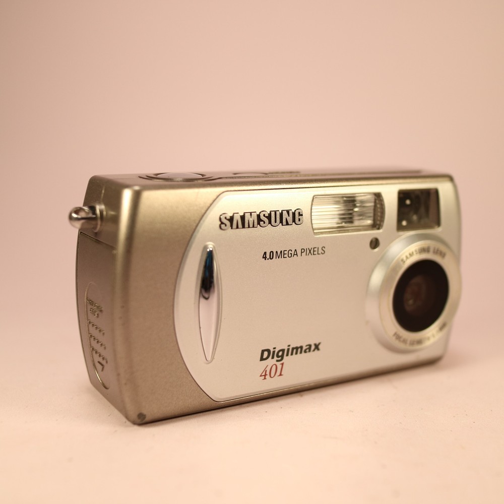 Samsung Digital Camera Digimax 401 4.0MP Silver Tested