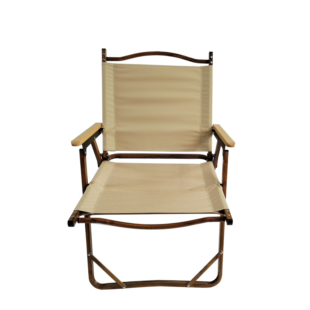 Foldable Patio Table Outdoor Dining Camping Picnic X-Leg Solid Wood