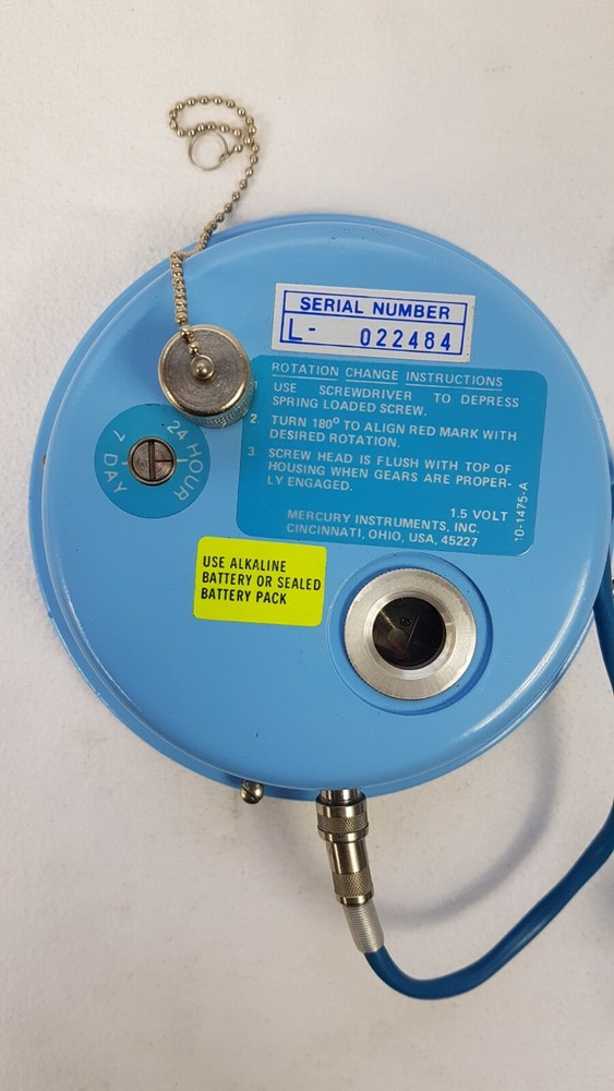 Mercury Instruments Model 99 Class 1 Battery Operated Chart Drive - Unused