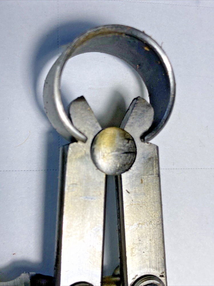 Starrett 4" Outside Spring Caliper Solid Nut No. 79 USA